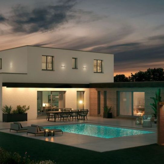 Maison 140m2 avec garage de 30m2 pour un terrain de 1000m2