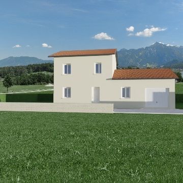 Projet de maison 4 ch hors lotissement à Neuville