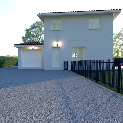Maison 100m2 20m2 sur un terrain de 400m2