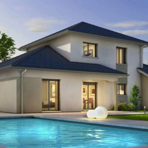 Maison 110m2 avec garage de 20m2 sur une parcelle de 443m2