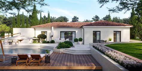 Maison 120m2 avec 25m2 de plain pied sur 600m2