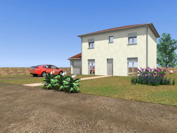 Maison neuve à Genas sur 390m2