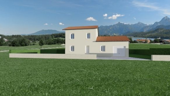 Projet de maison 4 ch hors lotissement à Neuville