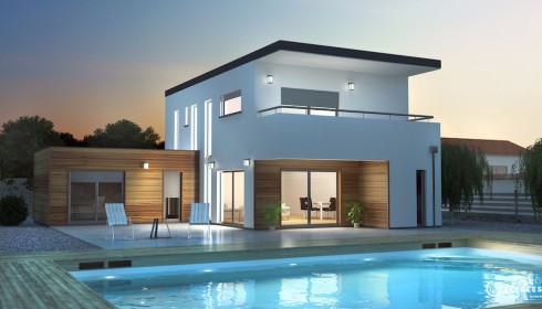Maison 140m2 30M2 sur une parcelle de 902m2