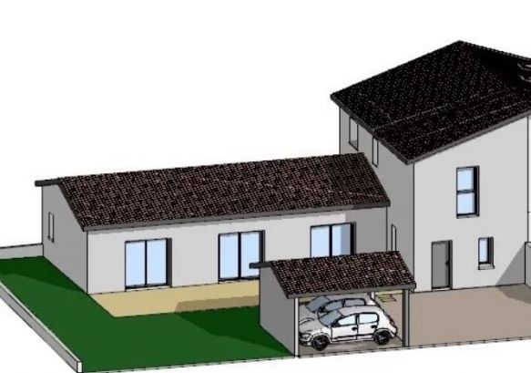 145m2 hab pour cette maison hors lotissement à Belleville