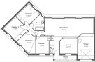 Plan de maison de 99 m² - Ebena