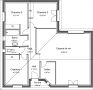 Plan maison Melezza traditionnelle 85m²